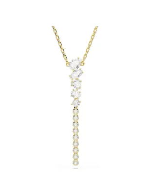 Collana a Y Mesmera, Bianca, Finitura Oro 18K Donna Swarovski - category_name - XDMG De Marchi Gianotti