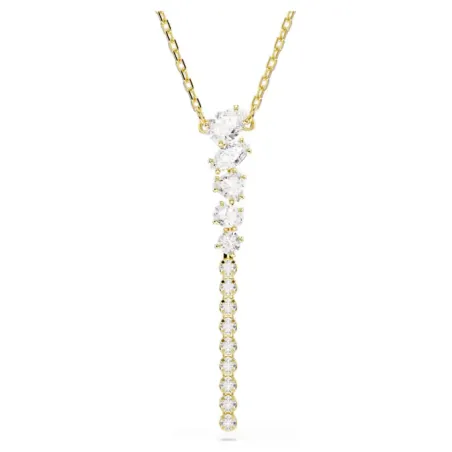 Collana a Y Mesmera, Bianca, Finitura Oro 18K Donna Swarovski - category_name - XDMG De Marchi Gianotti