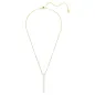 Collana a Y Mesmera, Bianca, Finitura Oro 18K Donna Swarovski Collana a Y Mesmera, Bianca, Finitura Oro 18K Donna Swarovski