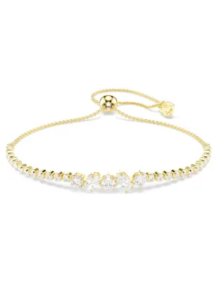 Bracciale Mesmera, Bianco, Finitura Oro 18K Donna Swarovski - category_name - XDMG De Marchi Gianotti
