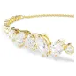 Bracciale Mesmera, Bianco, Finitura Oro 18K Donna Swarovski