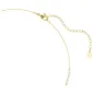 Collana a V Mesmera, Bianca, Finitura Oro 18K Donna Swarovski