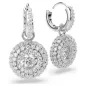Orecchini pendenti Sublima, Taglio Round, Bianchi Donna Swarovski Orecchini pendenti Sublima, Taglio Round, Bianchi Donna Swarovski