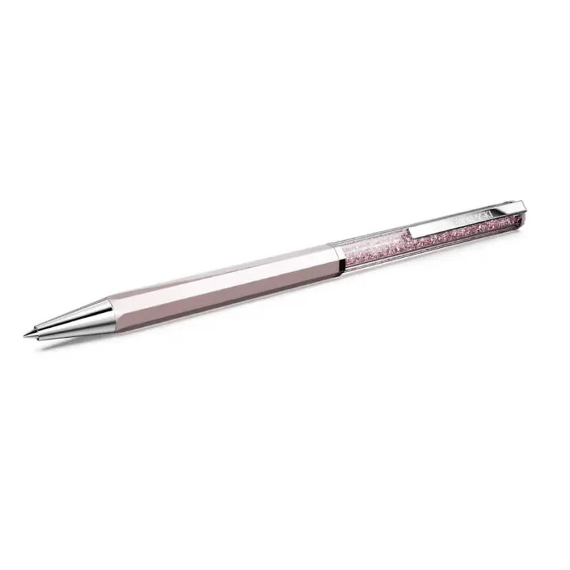 Penna Sfera Crystalline, Laccato Rosa, Cromato Donna Swarovski Penna Sfera Crystalline, Laccato Rosa, Cromato Donna Swarovski