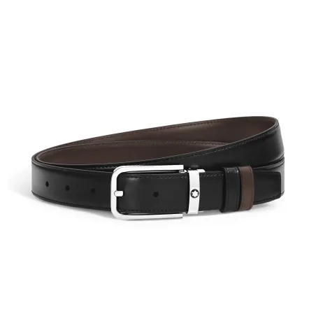 Cintura Meisterstück Reversibile 30mm Nero/Ebano MB223405 Uomo Montblanc - category_name - XDMG De Marchi Gianotti