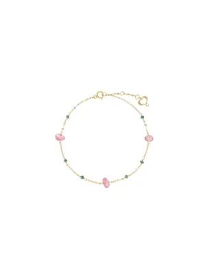 Bracciale 18KT Diamanti Verdi e Topazio Rosa Donna Maman et Sophie - category_name - XDMG De Marchi Gianotti