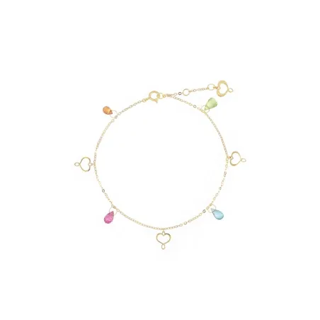 Bracciale 18KT Drops Multicolor e Cuori Maman Donna Maman et Sophie - category_name - XDMG De Marchi Gianotti