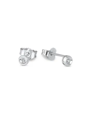 Orecchini Punti luce oro bianco 0.02 Ct Donna Demetra - category_name - XDMG De Marchi Gianotti