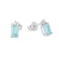 Orecchini Acquemarine Diamanti Oro bianco Donna Demetra Orecchini Acquemarine Diamanti Oro bianco Donna Demetra