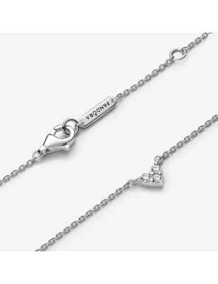COLLANA CUORE CON TRE PIETRE DONNA PANDORA  393014C01-45 Pandora