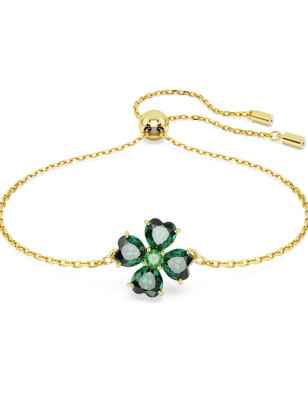 BRACCIALE IDYLLIA QUADRIFOGLIO VERDE DONNA SWAROVSKI - category_name - XDMG De Marchi Gianotti
