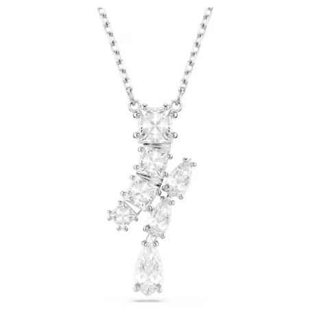 COLLANA MATRIX BIANCO PLACCATO RODIO DONNA SWAROVSKI  - category_name - XDMG De Marchi Gianotti