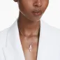 COLLANA MATRIX BIANCO PLACCATO RODIO DONNA SWAROVSKI 