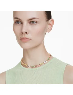 Collana Tennis Gema Taglio misto Multicolore Donna Swarovski