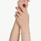 Bracciale rigido Sublima pavé a neve bianco mis.L Donna Swarovski
