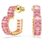 ORECCHINI A CERCHIO MATRIX CUORE ROSA DONNA SWAROVSKI ORECCHINI A CERCHIO MATRIX CUORE ROSA DONNA SWAROVSKI