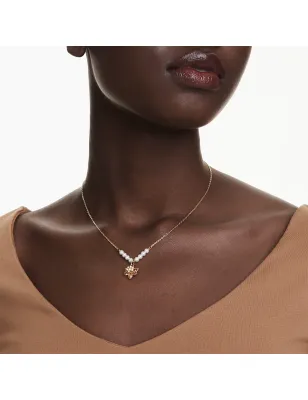 Collana Pendente Idyllia Crystal Pearl Fiore Donna Swarovski - category_name - XDMG De Marchi Gianotti