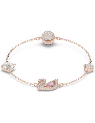 BRACCIALE CIGNO ROSA DAZZLING SWAN SWAROVSKI - category_name - XDMG De Marchi Gianotti