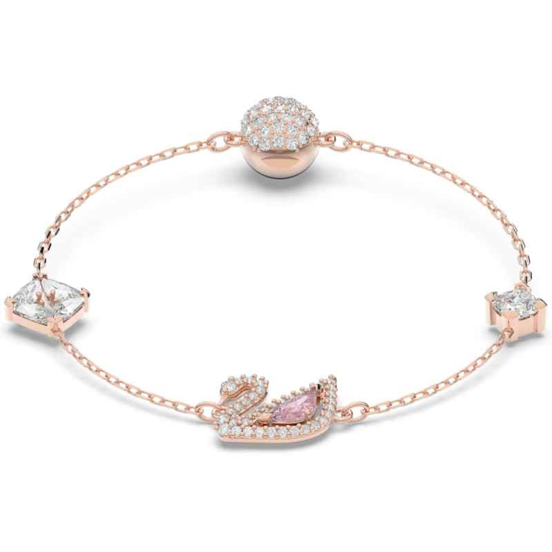 BRACCIALE CIGNO ROSA DAZZLING SWAN SWAROVSKI BRACCIALE CIGNO ROSA DAZZLING SWAN SWAROVSKI