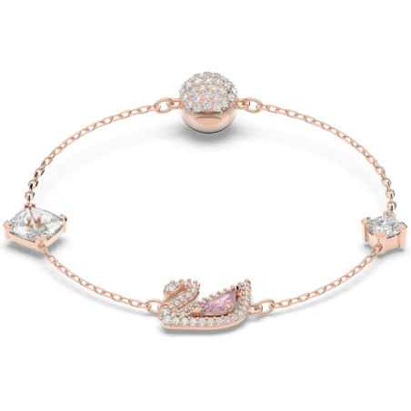BRACCIALE CIGNO ROSA DAZZLING SWAN SWAROVSKI - category_name - XDMG De Marchi Gianotti