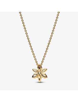 COLLANA HERBARIUM FIORE LUMINOSO DORATO DONNA PANDORA  362387C01-45 Pandora