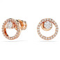 ORECCHINI LOBO CONSTELLA TAGLIO ROUND ORO ROSA SWAROVSKI ORECCHINI LOBO CONSTELLA TAGLIO ROUND ORO ROSA SWAROVSKI