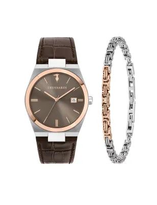 Orologio T-Milano Bicolore con Bracciale R2451175001 Uomo Trussardi - category_name - XDMG De Marchi Gianotti