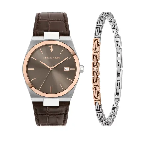Orologio T-Milano Bicolore con Bracciale R2451175001 Uomo Trussardi - category_name - XDMG De Marchi Gianotti
