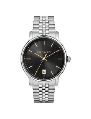Orologio T-Inedito Nero e Oro Acciaio R2453174004 Uomo Trussardi - category_name - XDMG De Marchi Gianotti