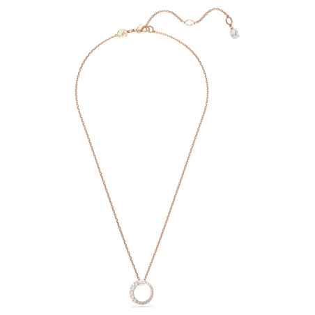 Collana MATRIX CRYSTAL PEARL ORO ROSA Donna Swarovski