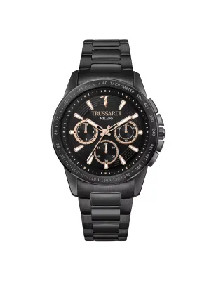 Orologio T-Hawk Total Black Cronografo R2453153002 Uomo Trussardi - category_name - XDMG De Marchi Gianotti