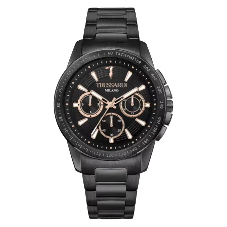 Orologio T-Hawk Total Black Cronografo R2453153002 Uomo Trussardi - category_name - XDMG De Marchi Gianotti
