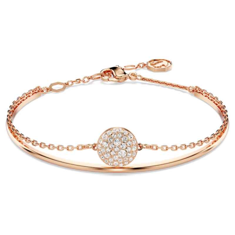 Bracciale Rigido Meteora color oro rosa Donna Swarovski
