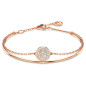 Bracciale Rigido Meteora color oro rosa Donna Swarovski