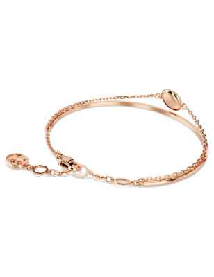 Bracciale Rigido Meteora color oro rosa Donna Swarovski