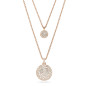 Collana Pendente Meteora Placcato color oro rosa Donna Swarovski Collana Pendente Meteora Placcato color oro rosa Donna Swarovski