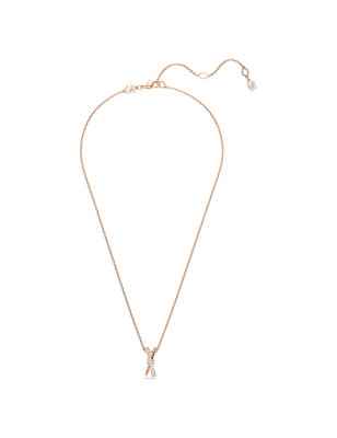 Collana HYPERBOLA TAGLIO MISTO TWIST ORO ROSA Donna Swarovski