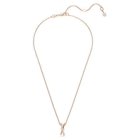 Collana HYPERBOLA TAGLIO MISTO TWIST ORO ROSA Donna Swarovski