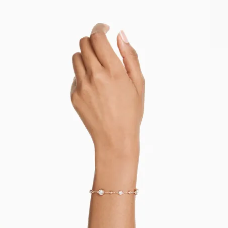 Bracciale Imber taglio tondo placcato color oro rosa Donna Swarovski - category_name - XDMG De Marchi Gianotti