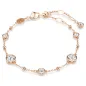 Bracciale Imber taglio tondo placcato color oro rosa Donna Swarovski