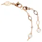 Bracciale Imber taglio tondo placcato color oro rosa Donna Swarovski