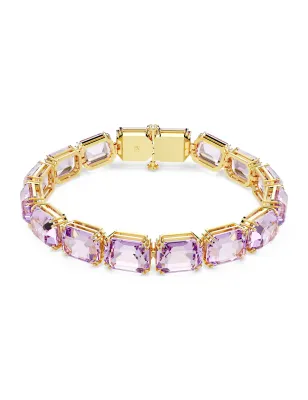 Bracciale Tennis Millenia Taglio ottagonale Viola Donna Swarovski - category_name - XDMG De Marchi Gianotti