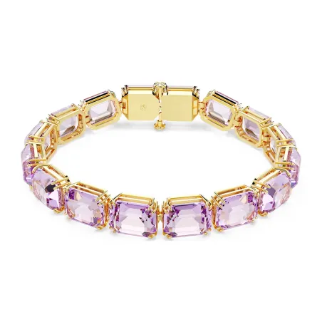 Bracciale Tennis Millenia Taglio ottagonale Viola Donna Swarovski - category_name - XDMG De Marchi Gianotti