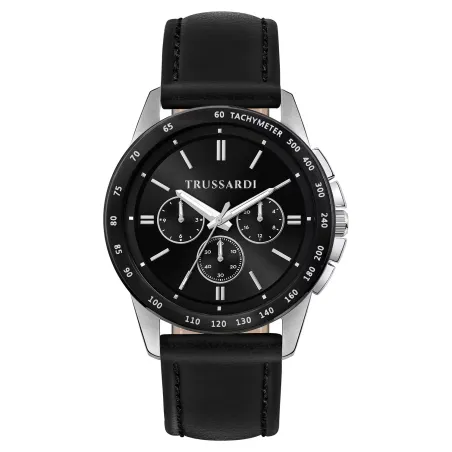 Orologio T-Hawk Nero Tachimetro Pelle R2451153002 Donna Trussardi - category_name - XDMG De Marchi Gianotti