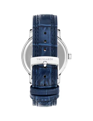 Orologio T-Inedito Blu Pelle Cocco R2451174004 Uomo Trussardi - category_name - XDMG De Marchi Gianotti