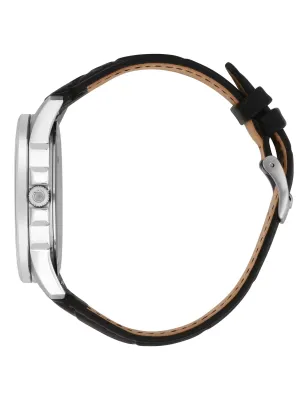 Orologio T-Hawk Silver Gold Pelle R2451153003 Uomo Trussardi