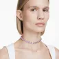 Girocollo Tennis Millenia Taglio ottagonale Viola Donna Swarovski Girocollo Tennis Millenia Taglio ottagonale Viola Donna Swarovski