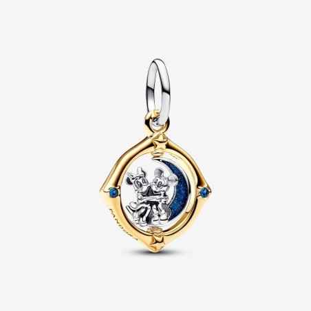 CHARM MICKEY MOUSE E MINNIE SULLA LUNA DONNA PANDORA  762955C01 Pandora