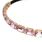 Girocollo Tennis Millenia Taglio ottagonale Viola Donna Swarovski Girocollo Tennis Millenia Taglio ottagonale Viola Donna Swarovski