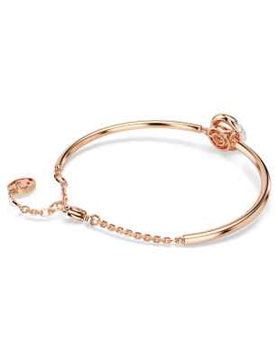 BRACCIALE RIGIDO DEXTERA ORO ROSA DONNA SWAROVSKI